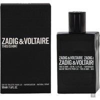 Zadig & Voltaire Men's This Is Him Eau De Toilette 50ml in Clear