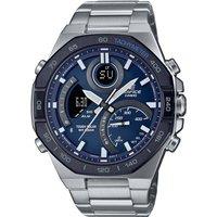 Casio Men's ECB-950DB-2AEF Edifice 48mm Quartz Watch in Silver