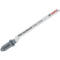 Bosch Hardwood Clean Curve T101aof Jigsaw Blade 83mm Pack Of 3 in Silver