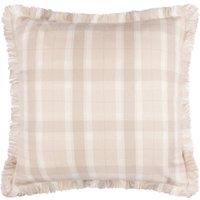 Voyage Maison Arrochar Tartan Woven Indoor/Outdoor Cushion in Orange | Size: 50 cm x 50 cm