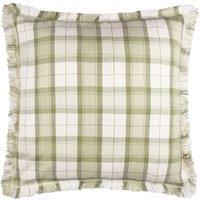Voyage Maison Arrochar Tartan Woven Indoor/Outdoor Cushion in Purple | Size: 50 cm x 50 cm