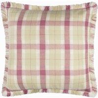 Voyage Maison Arrochar Tartan Woven Indoor/Outdoor Cushion in Beige | Size: 50 cm x 50 cm