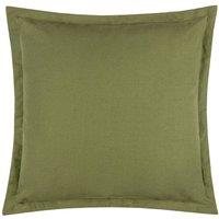 Yard Holmfirth Canvas 100% Cotton Outdoor Cushion in Pale Green | Size: 45 cm x 45 cm