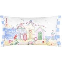 Furn Beach Huts Rectangular Outdoor Cushion | Size: 30 cm x 50 cm
