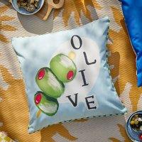 Furn Mediterranean Olive Outdoor Cushion | Size: 45 cm x 45 cm