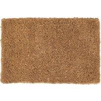 Nicola Spring Premium Handmade Coir Door Mat - 90 x 60cm in Brown | Size: 90 cm x 60 cm