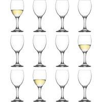 LAV Empire White Wine Glasses - 205ml - Pack of 12 in Clear