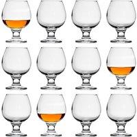 LAV Misket Brandy Snifter Glasses - 390ml - Clear - Pack of 12