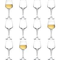 LAV Lal White Wine Glasses - 295ml - Clear - Pack of 12