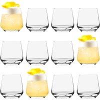 LAV Lal Whiskey Glasses - 345ml - Clear - Pack of 12