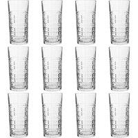 LAV Brit Highball Glasses - 356ml - Clear - Pack of 12