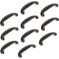 Hammer and Tongs Wide Lipped Cabinet Drawer Pull - W130mm x H50mm - Pack of 10 in Grey | Size: 1000mm x 500mm