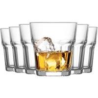 LAV Aras Whiskey Glasses - 305ml - Clear - Pack of 12