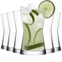 LAV Derin Highball Glasses - 350ml - Clear - Pack of 12