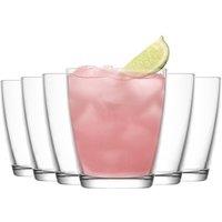 LAV Vega Water Glasses - 340ml - Clear - Pack of 12