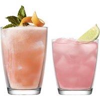 LAV Vega Glassware 12 Piece Set - Clear