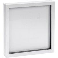 Nicola Spring 3D Box Photo Frame - 20 x 20 - Pack of 1 in White