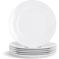 Argon Tableware Classic White Dessert Plates - 19cm - Pack of 12