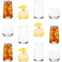 Argon Tableware Tallo Glassware 12 Piece Set - Clear