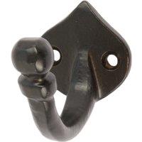 Hammer and Tongs Arrow Head Hook - W35mm x H40mm in Black | Size: 1000mm x 1000mm