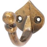 Hammer and Tongs Arrow Head Hook - W35mm x H40mm in Gold | Size: 1000mm x 1000mm