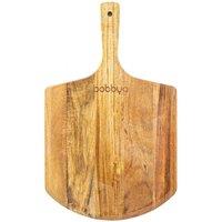 BobbyQ Wooden Pizza Peel 30cm Brown