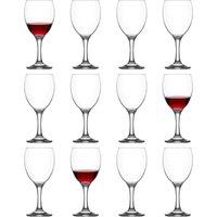 LAV Empire Wine Glasses - 340ml - Pack of 12 in Clear