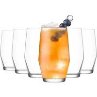 LAV Ella Highball Glasses - 495ml - Clear - Pack of 12