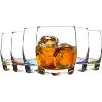 LAV Adora Coloured Water Glasses - 290ml - 6 Colours - Pack of 12