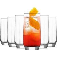 LAV Diamond Highball Glasses - 215ml - Clear - Pack of 12