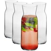 Argon Tableware Brocca Glass Carafes - 700ml - Pack of 4 in Clear