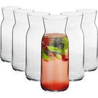 Argon Tableware Brocca Glass Carafes - 700ml - Pack of 6 in Clear