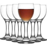 LAV Misket Sherry Glasses - 55ml - Clear - Pack of 12