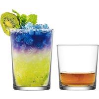 LAV Piece Bodega Glassware 12 Piece Set - Clear