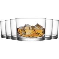 LAV Bodega Whisky Glasses - 240ml - Clear - Pack of 12