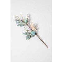 Homescapes Easter Egg & Bunny Artificial Stem in Blue