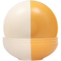 Nicola Spring Colour Block Stoneware Pasta Bowls - 20.5cm - Pack of 4 in Yellow