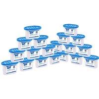 Harbour Housewares 20x Interior Dehumidifiers - 500ml - Unscented - Home Moisture Absorber Trap in Blue