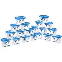 Harbour Housewares 20x Interior Dehumidifiers - 500ml - Ocean - Home Moisture Absorber Trap in Blue