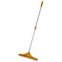 Lazy Tools Artificial Grass Rake 45cm Wide Brush For Fake Lawn Astro Turf Garden in Orange