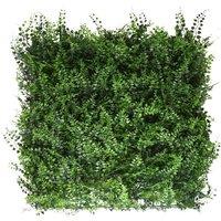 Ark Mat Fern Artificial Plant Wall Panel 50x50cm - Indoor & Outdoor in Green | Size: 50x50 cm