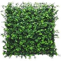 Ark Mat Boxwood Artificial Plant Wall Panel 50x50cm - Indoor & Outdoor in Green | Size: 50x50 cm