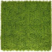 Ark Mat Moss Artificial Plant Wall Panel 1x1m - Indoor & Outdoor Use in Green