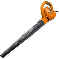 Lazy Tools Electric Leaf Blower 1800W, 200mph, 2.5kg Lightweight for Lawn & Patio in Orange