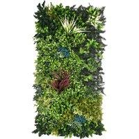 Ark Mat Lushspire Artificial Plant Wall Panel 50x100cm - Indoor & Outdoor in Green | Size: 50x100 cm