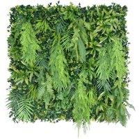 Ark Mat Vinewell Artificial Plant Wall Panel 100x100cm - Indoor & Outdoor in Green | Size: 100x100 cm