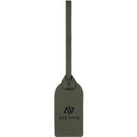 Vinga Baltimore Polyester Luggage Tag in Green