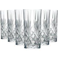 RCR Crystal Melodia Highball Glasses - 360ml - Pack of 6 in Clear