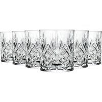 RCR Crystal Melodia Whisky Glasses - 240ml - Pack of 6 in Clear