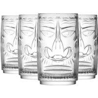RCR Crystal Tiki Sardinia Highball Glasses - 460ml - Pack of 4 in Clear